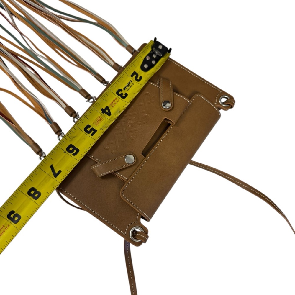 Brown Fringe Crossbody Bag - Picture 7 of 8